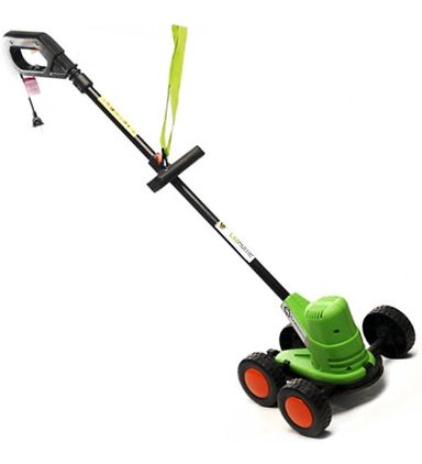 Bordeadora Electrica 600w Con Carrito Exahome Cortadora Color Verde