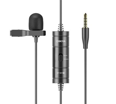 BOYA MICROFONO CORBATERO OMNIDIRECCIONAL BY-M1S
