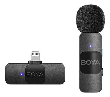 BOYA MICROFONO INALAMBRICO CORBATERO BY-V1 ( IOS)