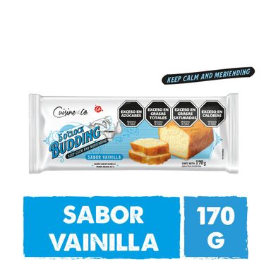 Budin Sabor Vainilla 170 Grs Cuisine & Co