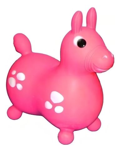 Caballo Saltarin TurbyToys Inflable de Goma No Toxico