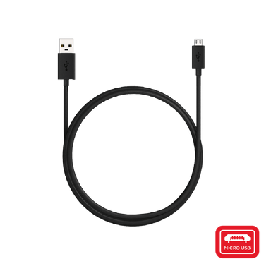 Cable USB-A - Micro USB Motorola TurboPower 1M Black