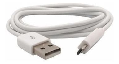Cable USB Tipo C 1m Pure Music ASW02 Carga Rápida 15W Blanco