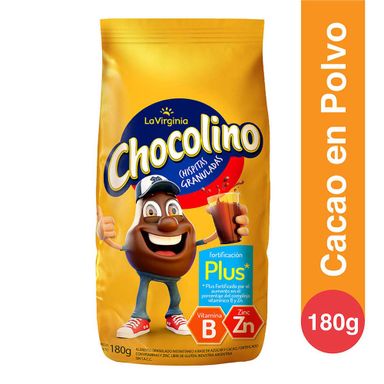 Cacao Chocolino Fortificado 180gr