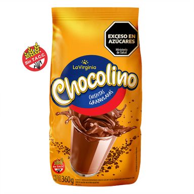 Cacao En Polvo Chocolino Plus sin tacc 360 Gr.