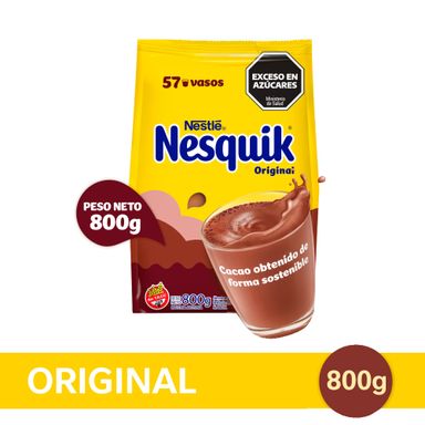 Cacao En Polvo Nesquik Original 800 G