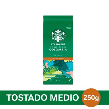 Café Tostado Y Molido Starbucks Colombia Softpack 250g