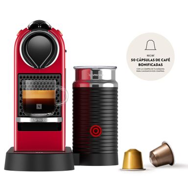 Cafetera Nespresso Citiz & Milk Cherry