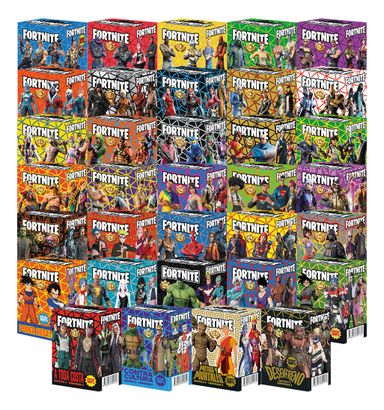 Caja De Cartas Fortnite - Todas Las Colecciones Idioma Castellano Serie 34