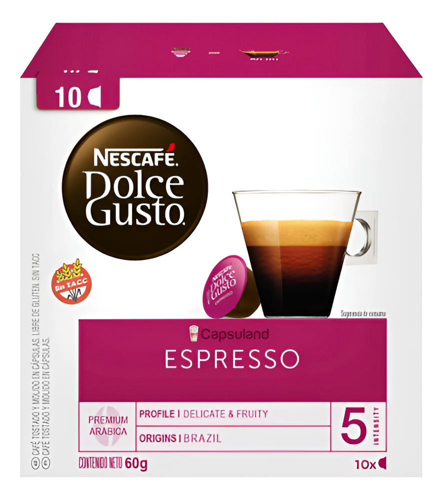 Caja X Capsulas Dolce Gusto Cafe Espresso Nescafe En Precialo C Psulas