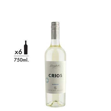 Vino Blanco Crios Chenin bajo Alcohol Caja x 6