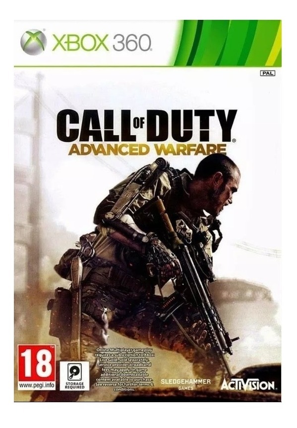 Call of Duty: Advanced Warfare Standard Edition Activision Xbox 360 ...