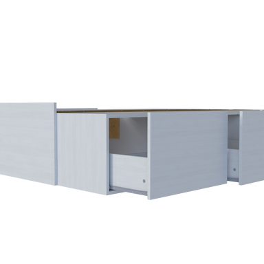Cama Box Orlandi regulable 140 a 200 cm venecia