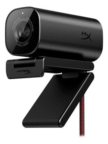Camara Web Hyperx Vision S 4k 30fps Webcam Usb Cable 1,8m Negro