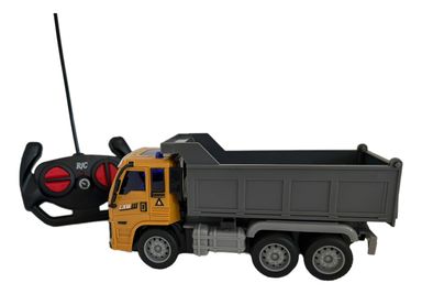 Camion A Radio Control Modelo Construccion Color Amarillo