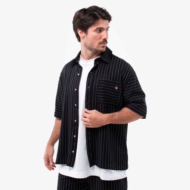 CAMISETA HOMBRE FILA OVER UC PINSTRIPE RISCA DE GIZ