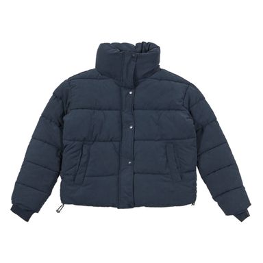 Campera de mujer H&G lw puffer navy HG CAMPERA LW PUFFER MICROFIBRA NAVY color AZUL talle 44