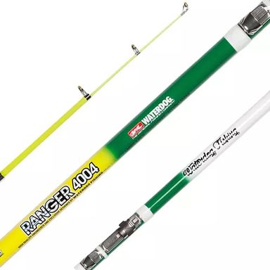 Caña Waterdog Telescopica Pejerrey 4 Mts Color Verde