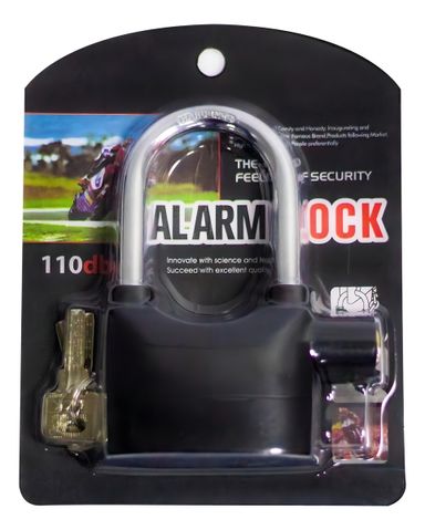Candado Alarma 110 Db Alarma Lock Para Motos Bicicletas