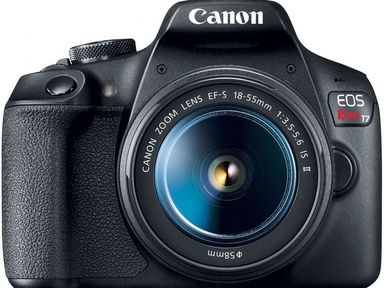 CANON EOS T7 CON OBJETIVO 18-55MM IS Negro