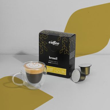 Capsulas The Coffee Store compatible Nespresso x 100 Brasil Suave