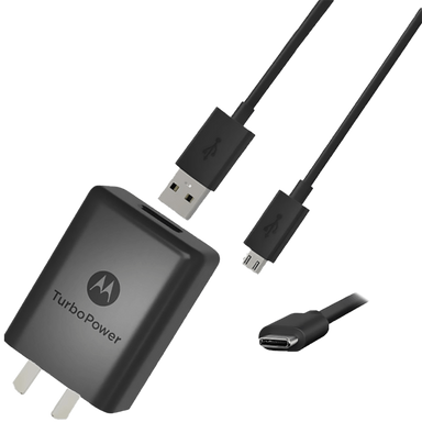 Cargador de pared 20W - Tipo A2C Negro