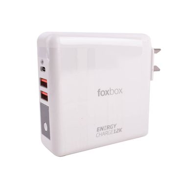 Cargador Foxbox Power Bank 20W Blanco 12000 -s/d-