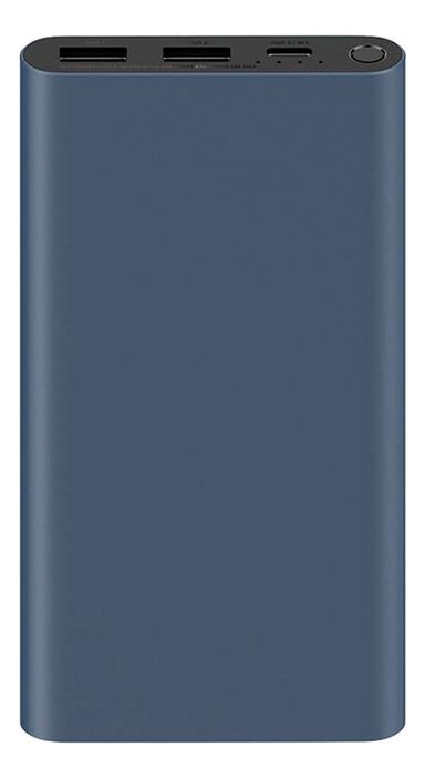 Cargador Portatil Xiaomi Power Bank 10000 Mah Con Doble Usb Color Negro
