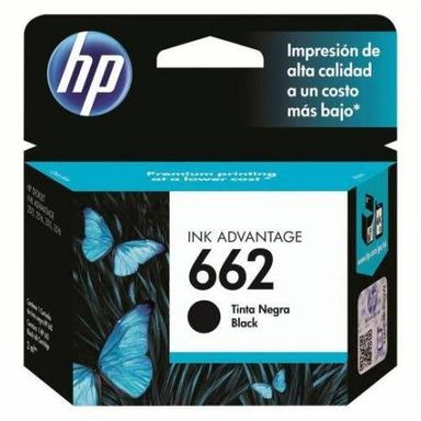 Cartucho de Tinta HP 662 NEGRO CZ103AL original