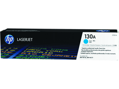 Cartucho de Tóner HP 130A Cian LaserJet Original