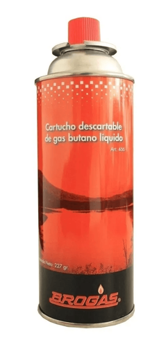 Cartucho Gas Butano Brogas 227g