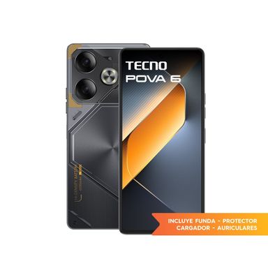 Celular Tecno Mobile Pova 6 6.78" 12GB 256GB Meteorite grey