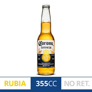 Cerveza Corona porron No Retornable 330/355 cc