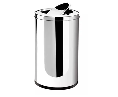 Cesto De Basura C/Tapa Basculante 21.20L Brinox 3032/203