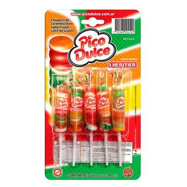 Chupetines Pico Dulce 5 U