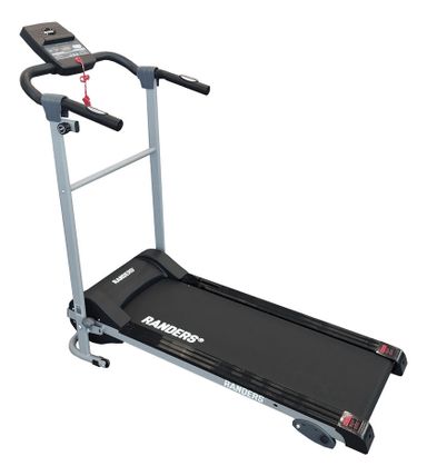 Cinta Caminadora Randers Arg-313 Eléctrica 1-10 Km/h 220V Color Negro/Gris