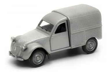 Citroen 2cv Fourgonnette Welly 1:34 Vehiculo Coleccion