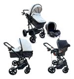 Cochecito Con Huevito Cuna Bebé Travel System Mega Baby