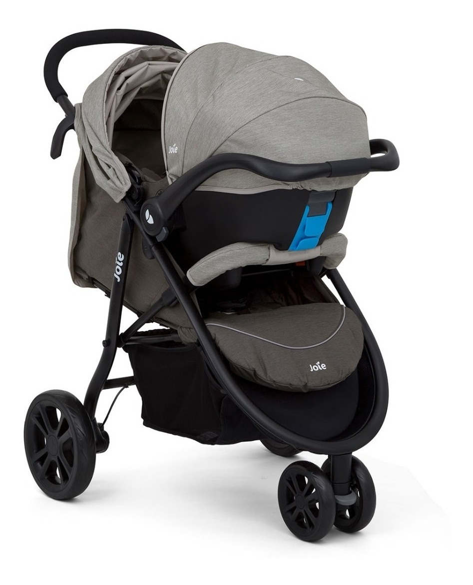 joie litetrax travel system dark pewter