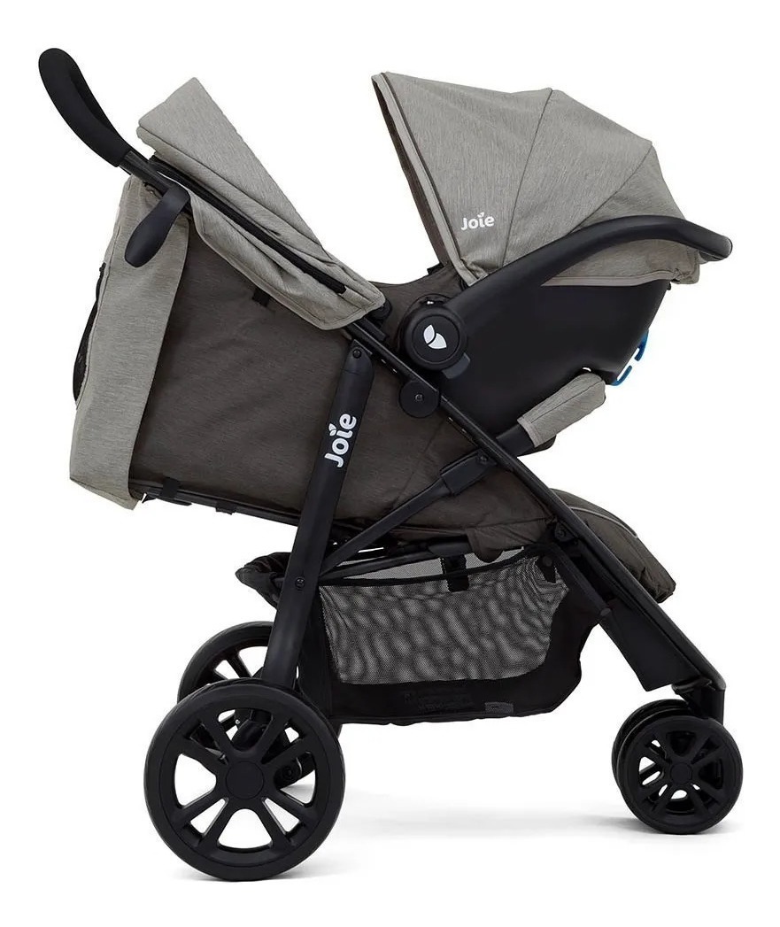 joie litetrax travel system dark pewter