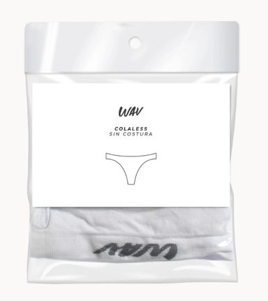 Colaless Wav Seamless Blanco I