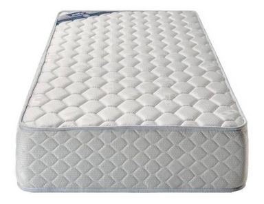 Colchón 1 1/2 plaza de espuma Piero Meditare blanco 100cm x 190cm x 23cm