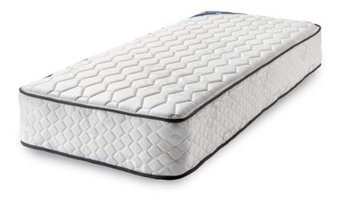 Colchón 1 1/2 plaza de resortes Piero Sonno blanco 100cm x 190cm x 26cm