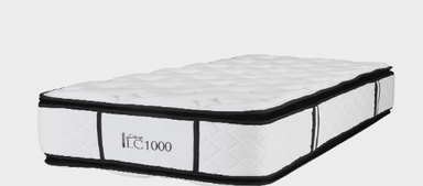 Colchon 1 1/2 Plazas La Cardeuse LC 1000 100x190 Resortes