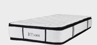 Colchon 1 1/2 Plazas La Cardeuse LC 1000 120x190 Resortes