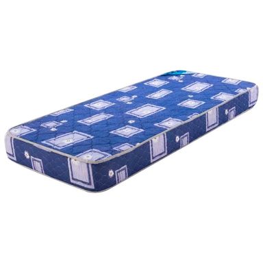 Colchón de Espuma Suavegom Fashion 1 Plaza 80x190x18cm Full Matelasse Azul