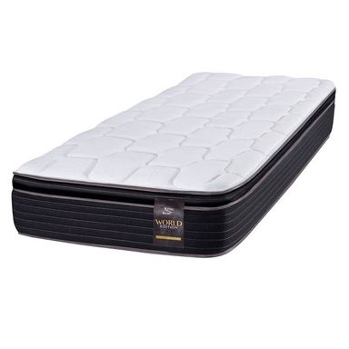 Colchon King Koil Finesse Resortes Pillow – 1 1/2 Plaza 190 x 90 Negro