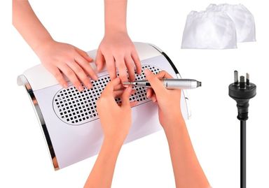 Colector Extractor De Polvo Para Uñas Manicura Pies SPICA PU-20 Bolsas Color Blanco