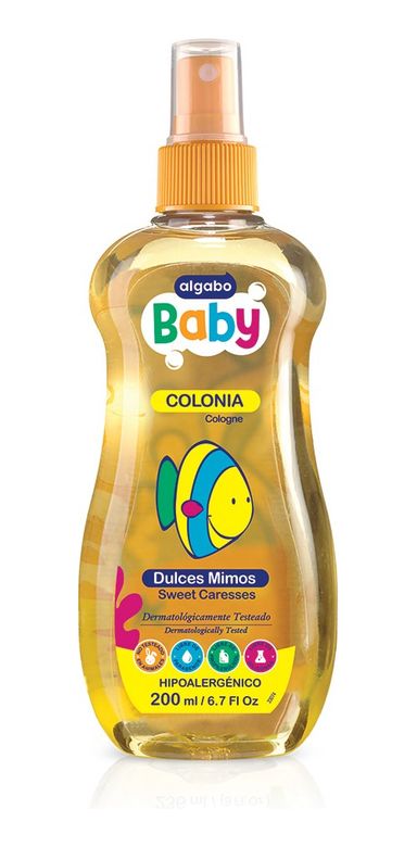 Colonia Bebe Algabo Dulces Mimos 200 Ml X1