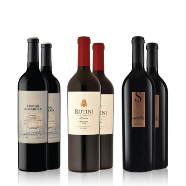 Vinos Tintos Merlot Seleccion x 6